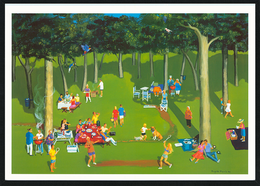 Angela Morris AMO323 Sunday Barbecue Multiple Sizes