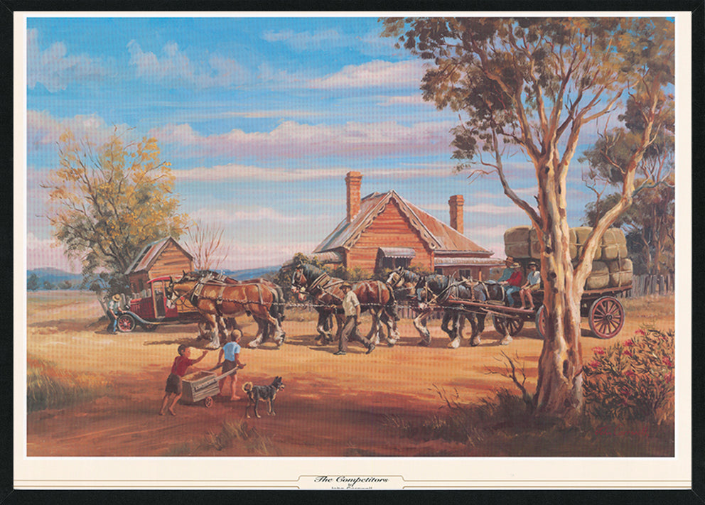 John Cornwell JCO379 The Competitors available in multiple size Black frame