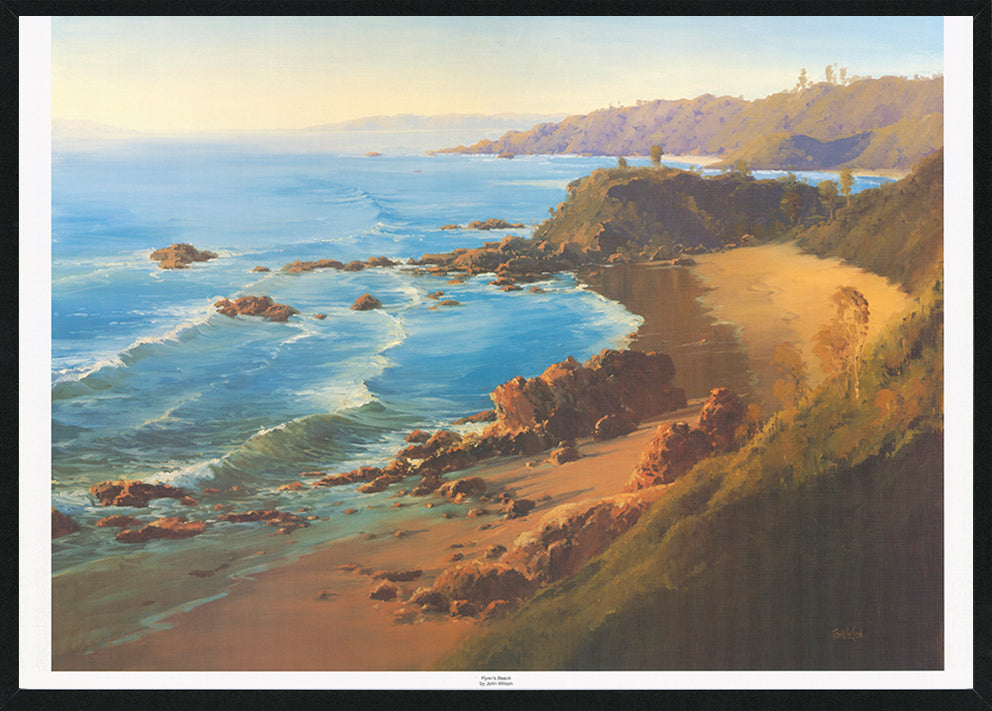 John Wilson JWO147 Flynn’s Beach available in multiple size Black frame