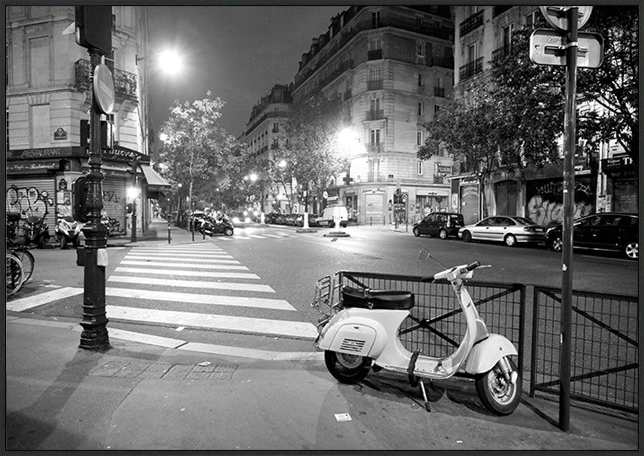 78166190 Paris at night copy - ArtFramed