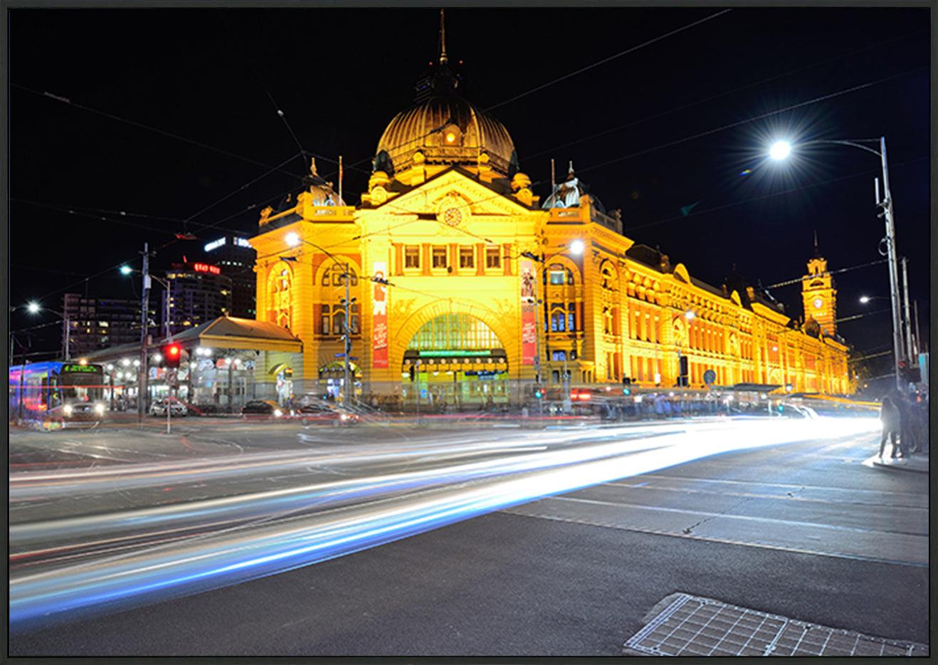 a07722394 Flinders Street Station Melbourne copy - ArtFramed