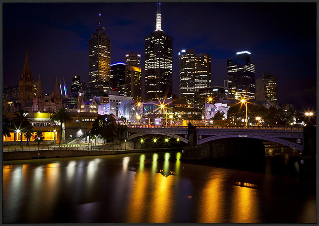 a08658724s ratio copy.72 Melbourne Skyline - ArtFramed