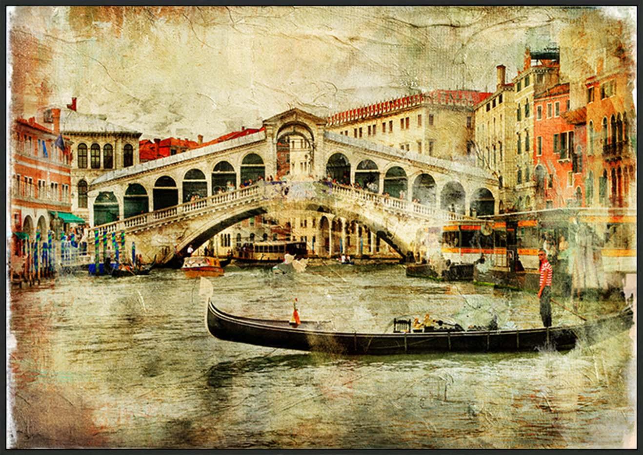 a13049265s amazing Venice - artwork in painting style copy - ArtFramed