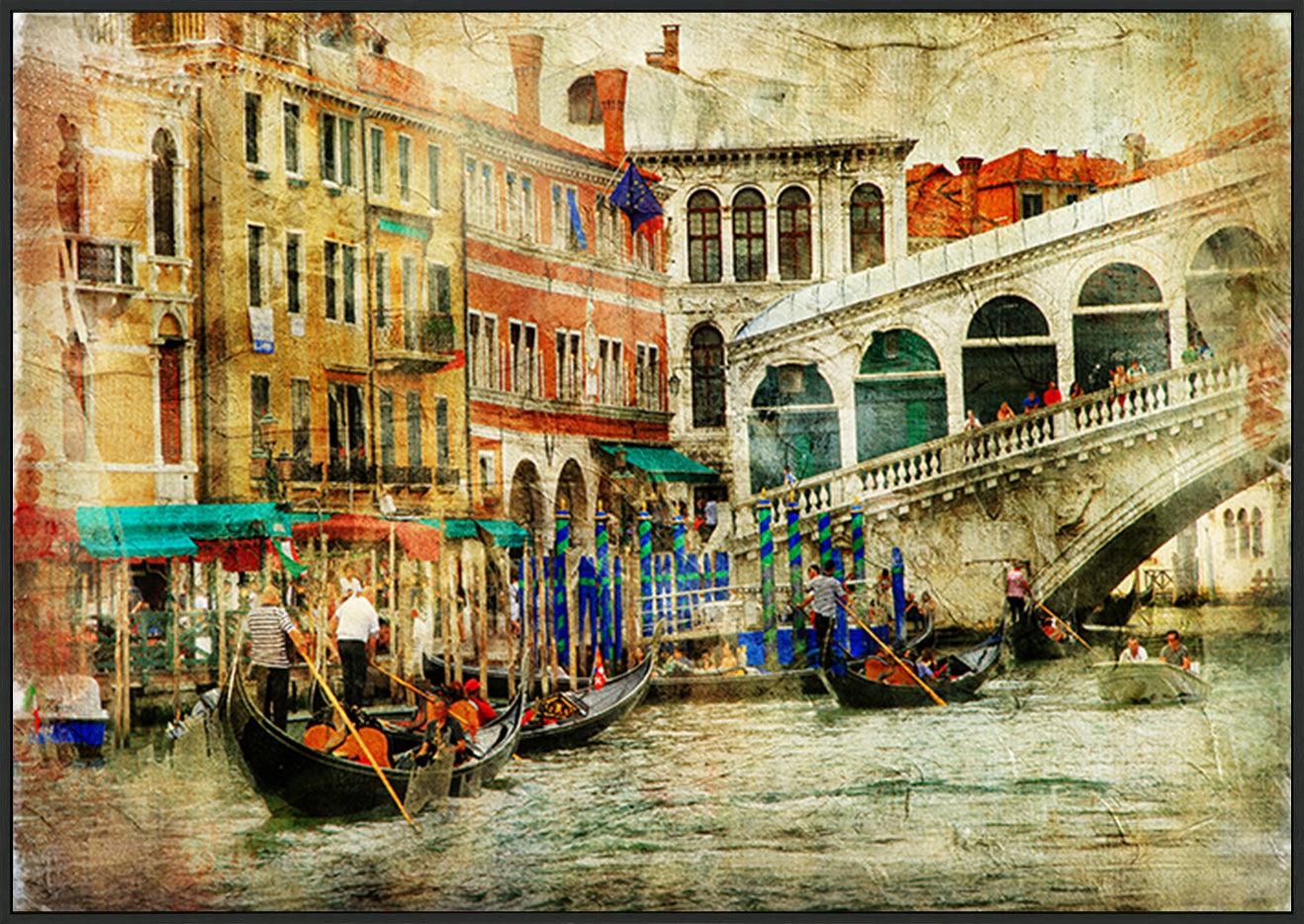 a13049268s amazing Venice - artwork in painting style copy - ArtFramed