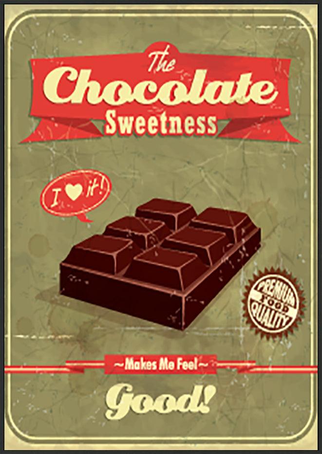 a57843139s Vintage Chocolate poster design - ArtFramed