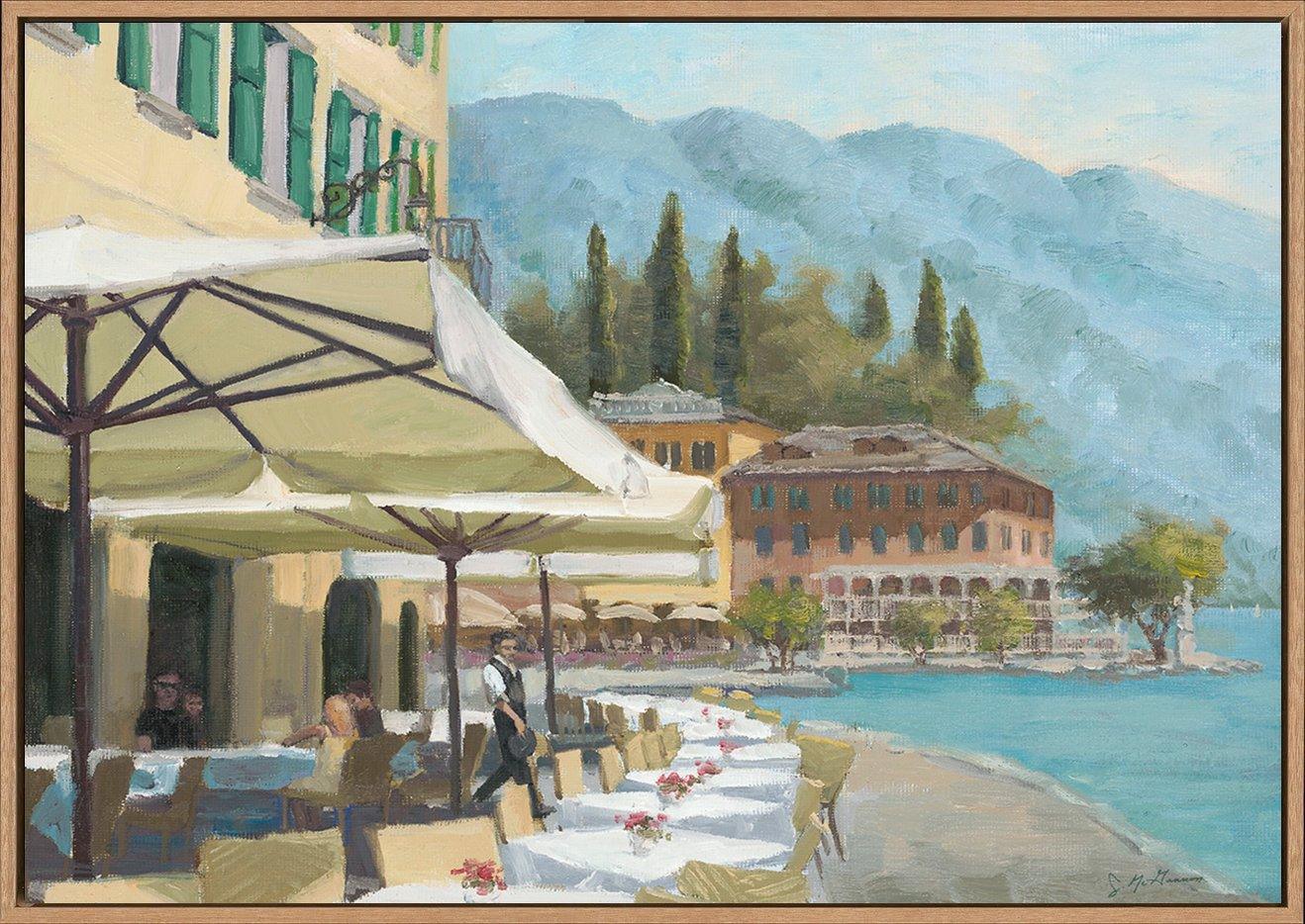 AIM AB9584 Lakeside Morning I, by Jill Schultz McGannon, available in multiple sizes - ArtFramed