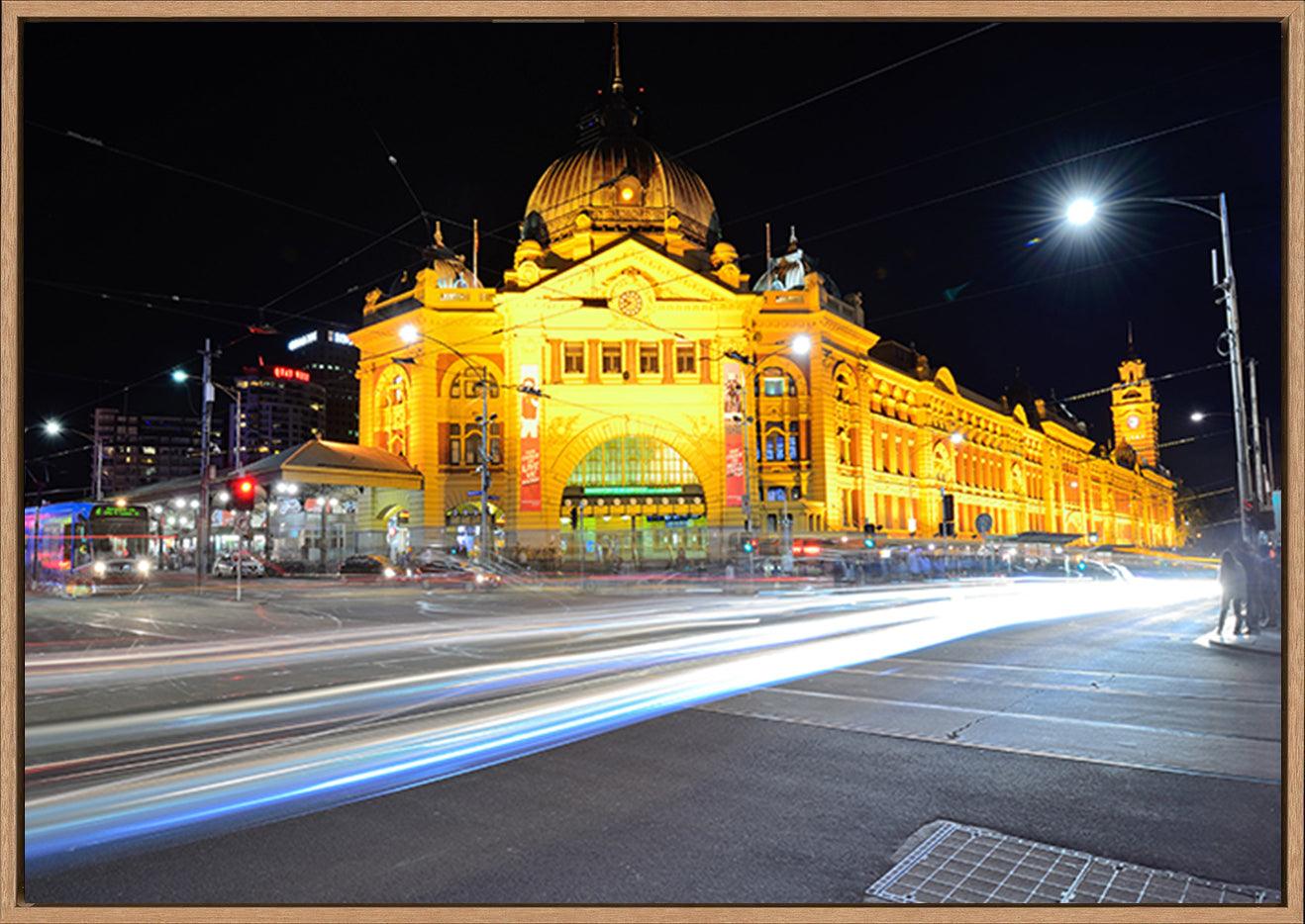 a07722394 Flinders Street Station Melbourne copy - ArtFramed