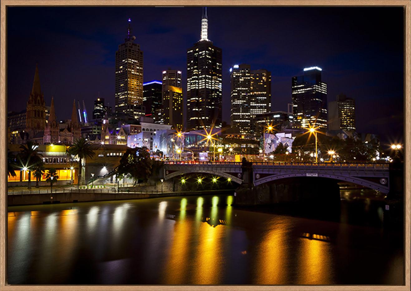 a08658724s ratio copy.72 Melbourne Skyline - ArtFramed