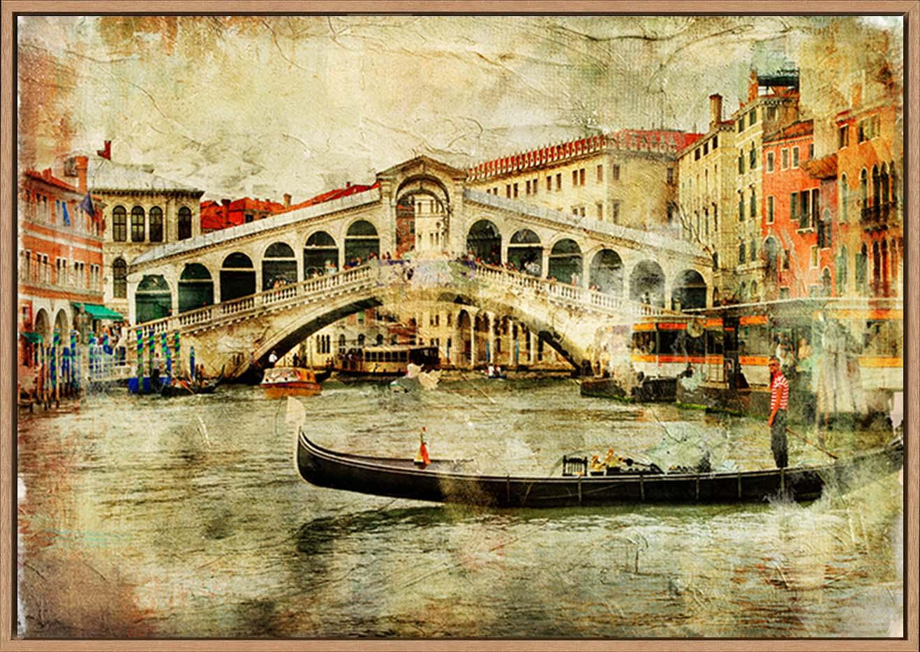 a13049265s amazing Venice - artwork in painting style copy - ArtFramed