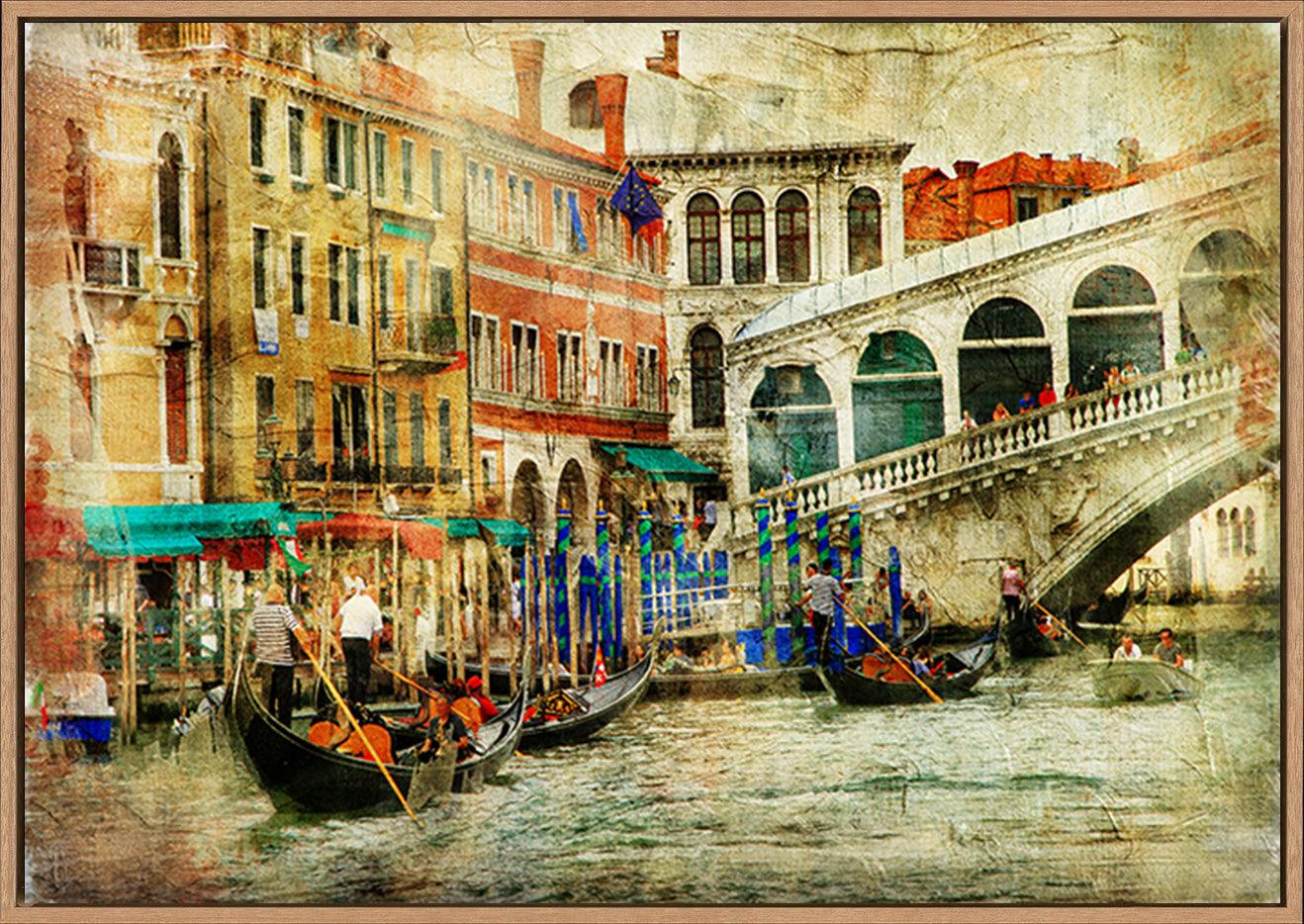 a13049268s amazing Venice - artwork in painting style copy - ArtFramed