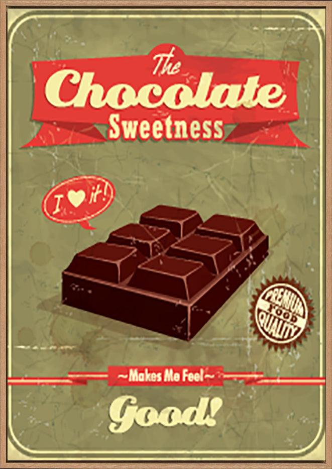 a57843139s Vintage Chocolate poster design - ArtFramed