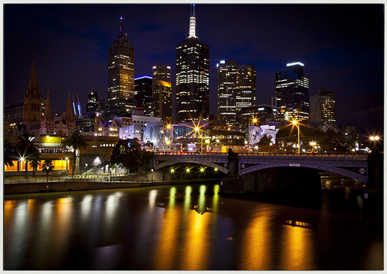 a08658724s ratio copy.72 Melbourne Skyline - ArtFramed