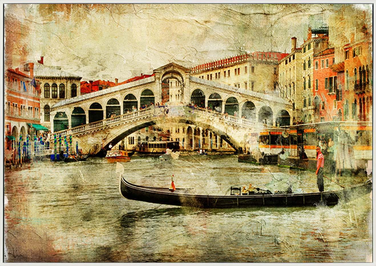 a13049265s amazing Venice - artwork in painting style copy - ArtFramed