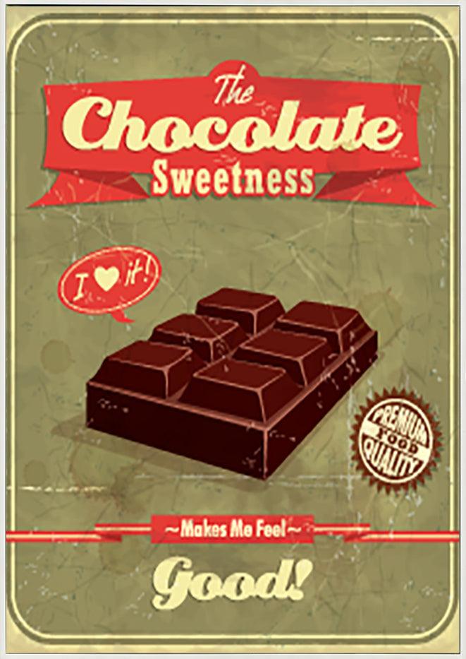 a57843139s Vintage Chocolate poster design - ArtFramed