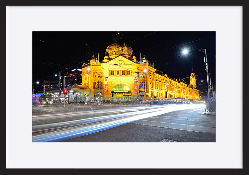 a07722394 Flinders Street Station Melbourne copy - ArtFramed