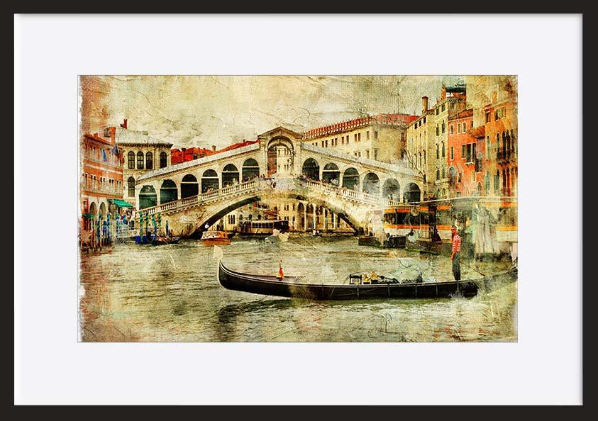 a13049265s amazing Venice - artwork in painting style copy - ArtFramed