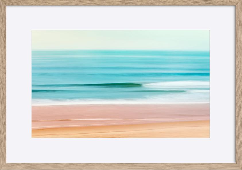 83841563 beach sand seascape of the Pacific ocean off of California - ArtFramed