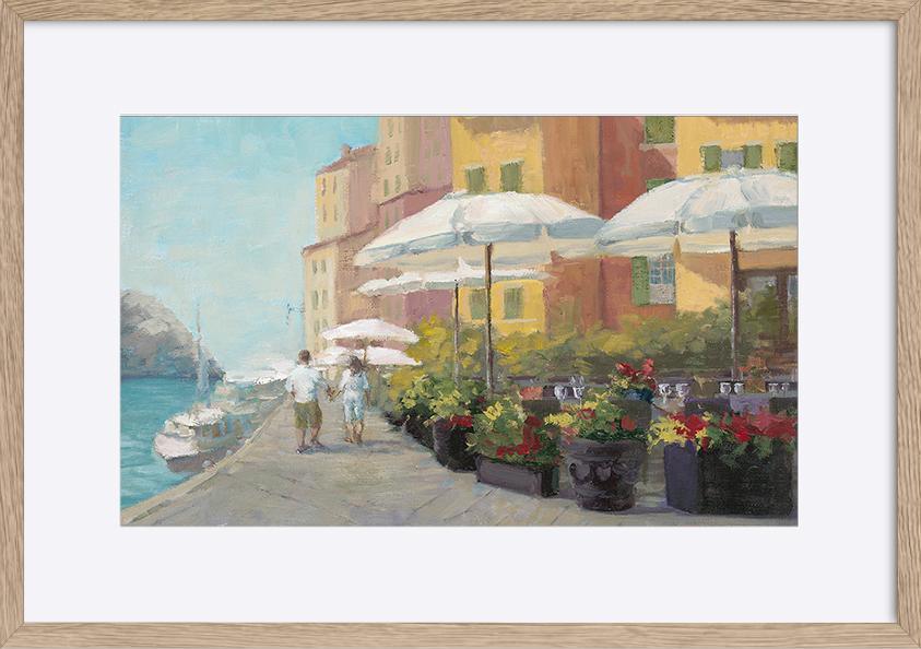 AIM AB9585 Lakeside Morning II, by Jill Schultz McGannon, available in multiple sizes - ArtFramed
