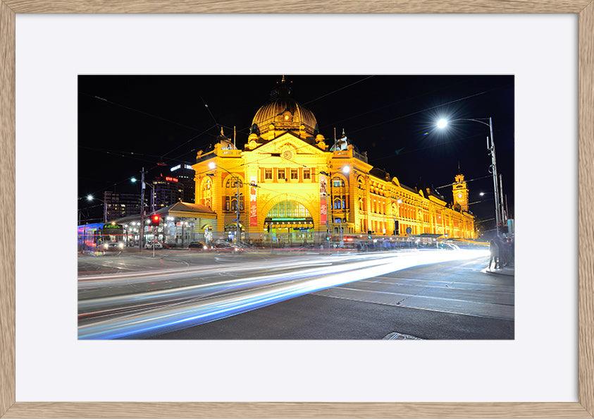 a07722394 Flinders Street Station Melbourne copy - ArtFramed