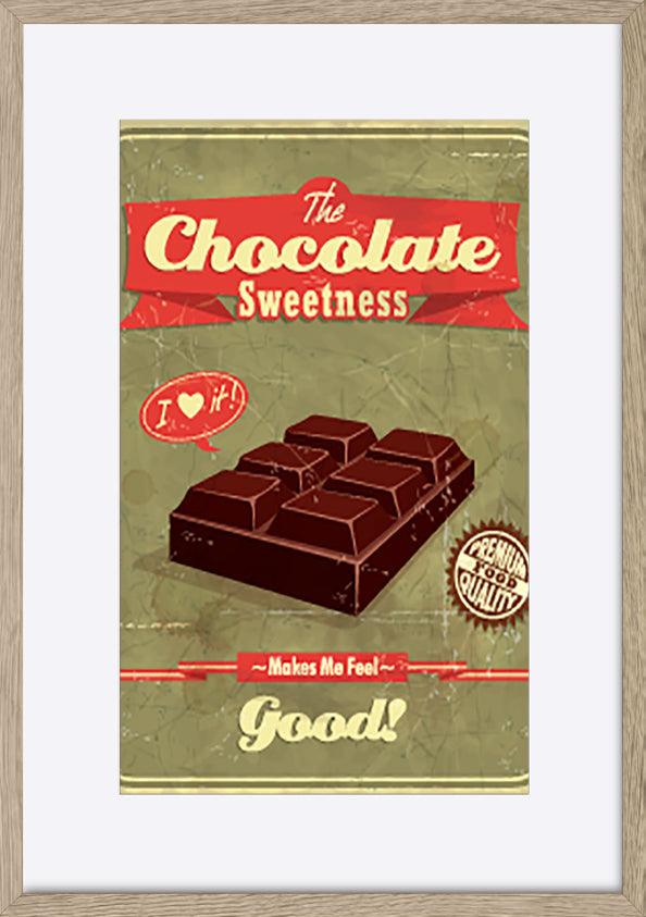 a57843139s Vintage Chocolate poster design - ArtFramed