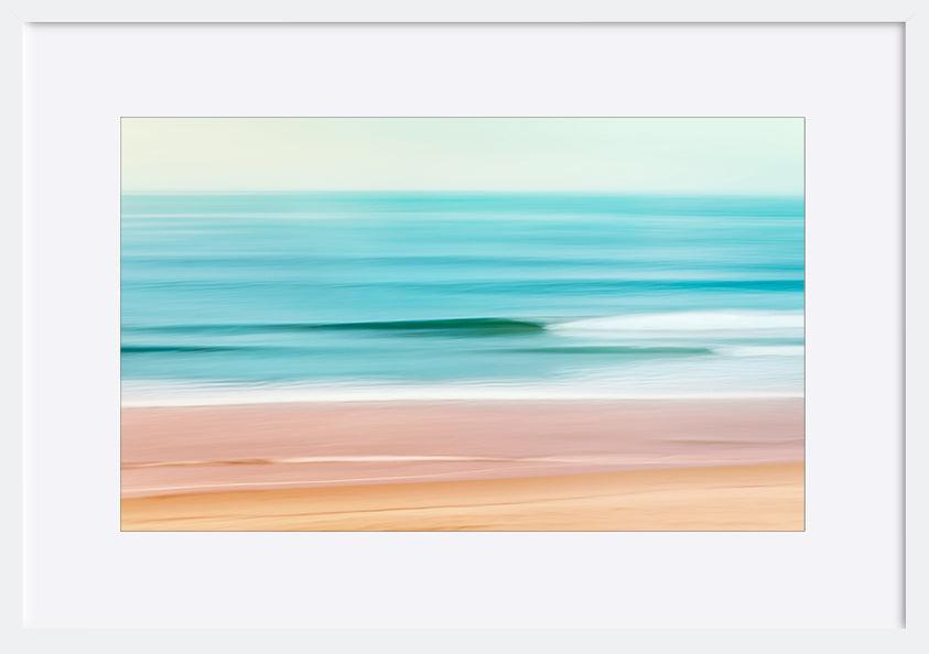 83841563 beach sand seascape of the Pacific ocean off of California - ArtFramed