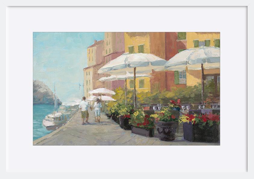 AIM AB9585 Lakeside Morning II, by Jill Schultz McGannon, available in multiple sizes - ArtFramed