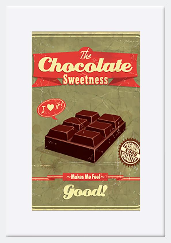 a57843139s Vintage Chocolate poster design - ArtFramed