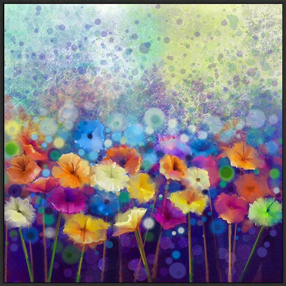 a06854389b White Yellow Pink and Red color of daisy - ArtFramed