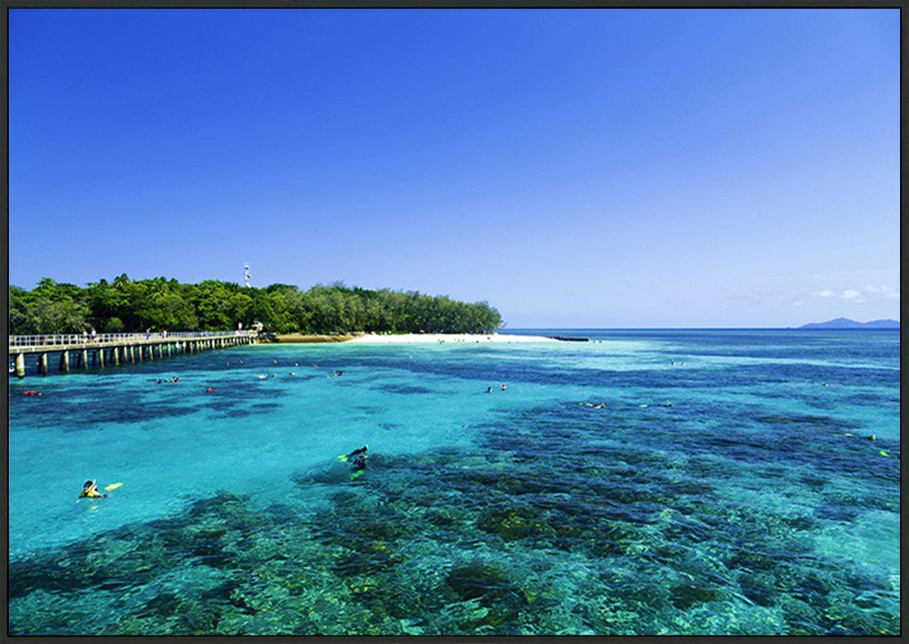 75599944 Great Barrier Reef, Queensland copy - ArtFramed