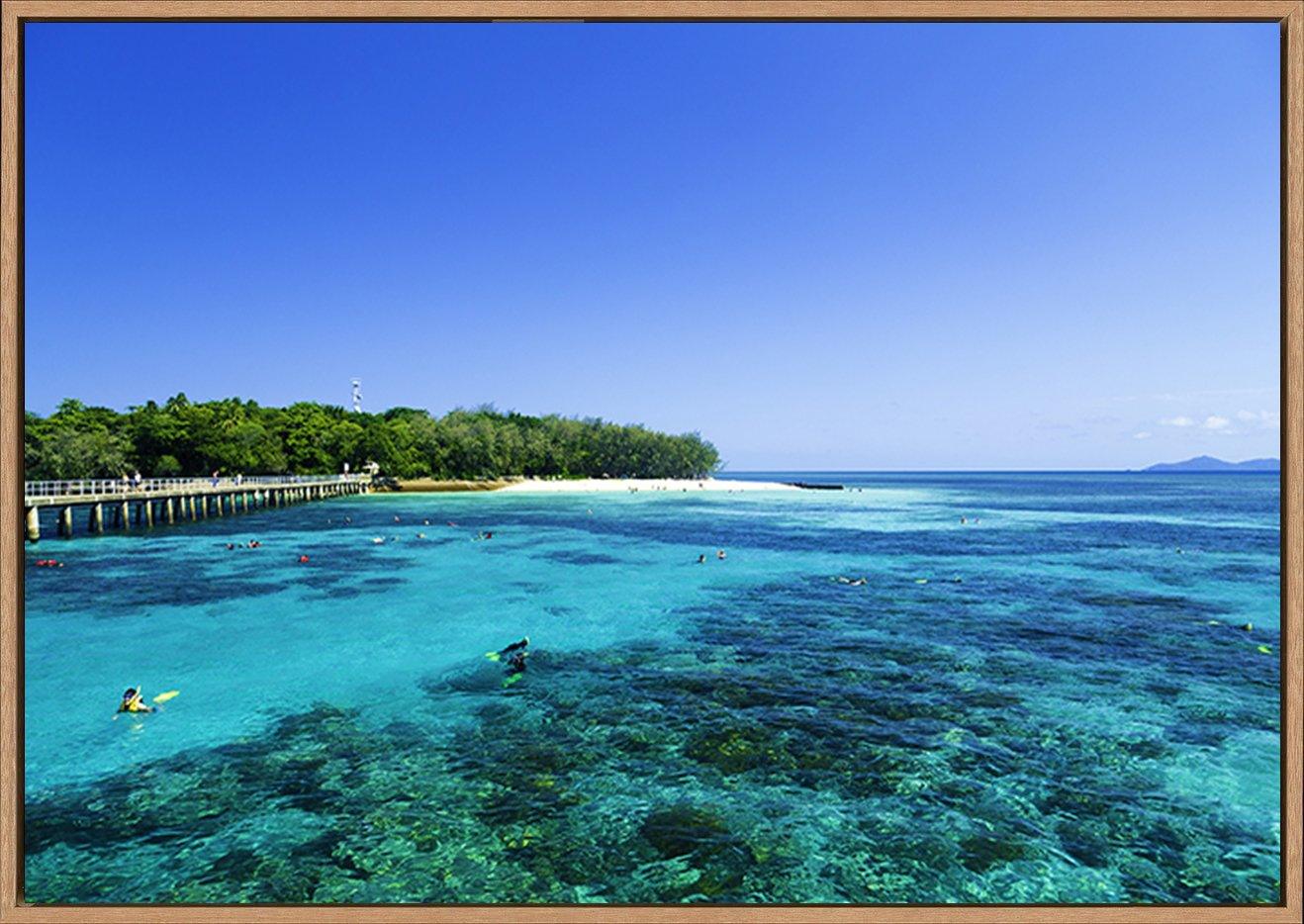 75599944 Great Barrier Reef, Queensland copy - ArtFramed