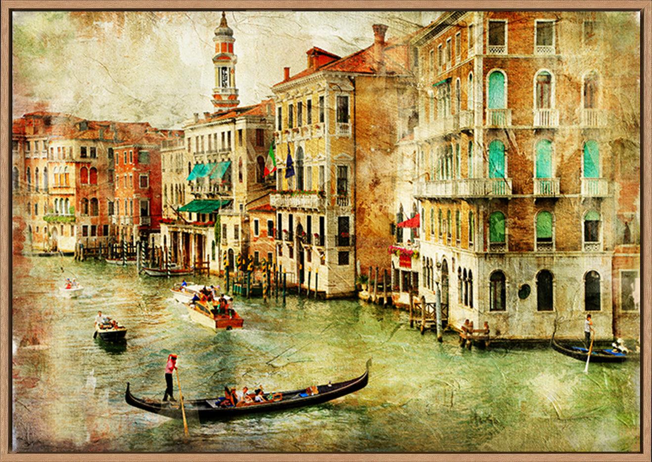 a13049271s amazing Venice - artwork in painting style copy - ArtFramed