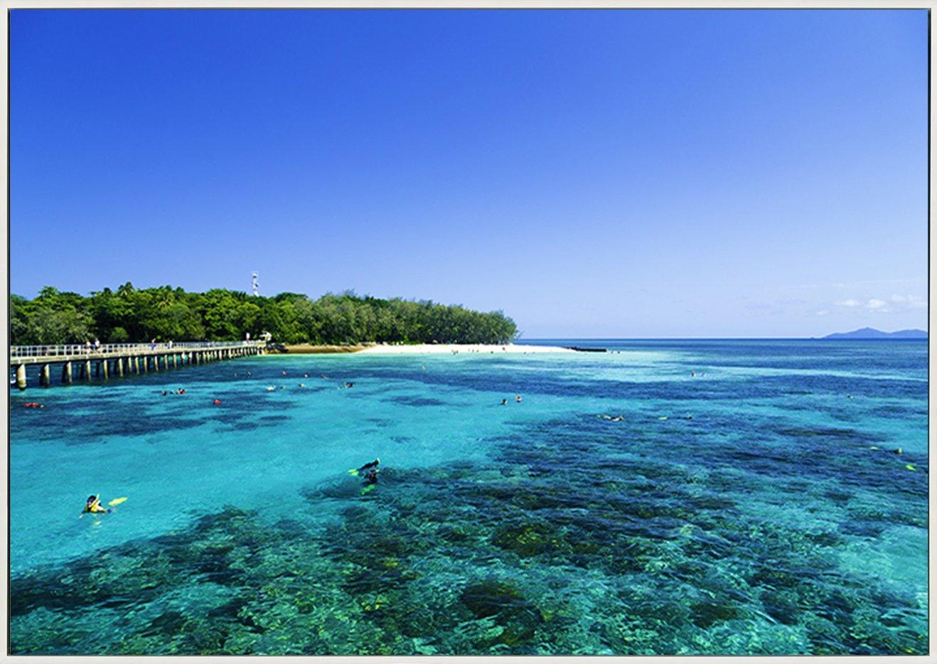 75599944 Great Barrier Reef, Queensland copy - ArtFramed