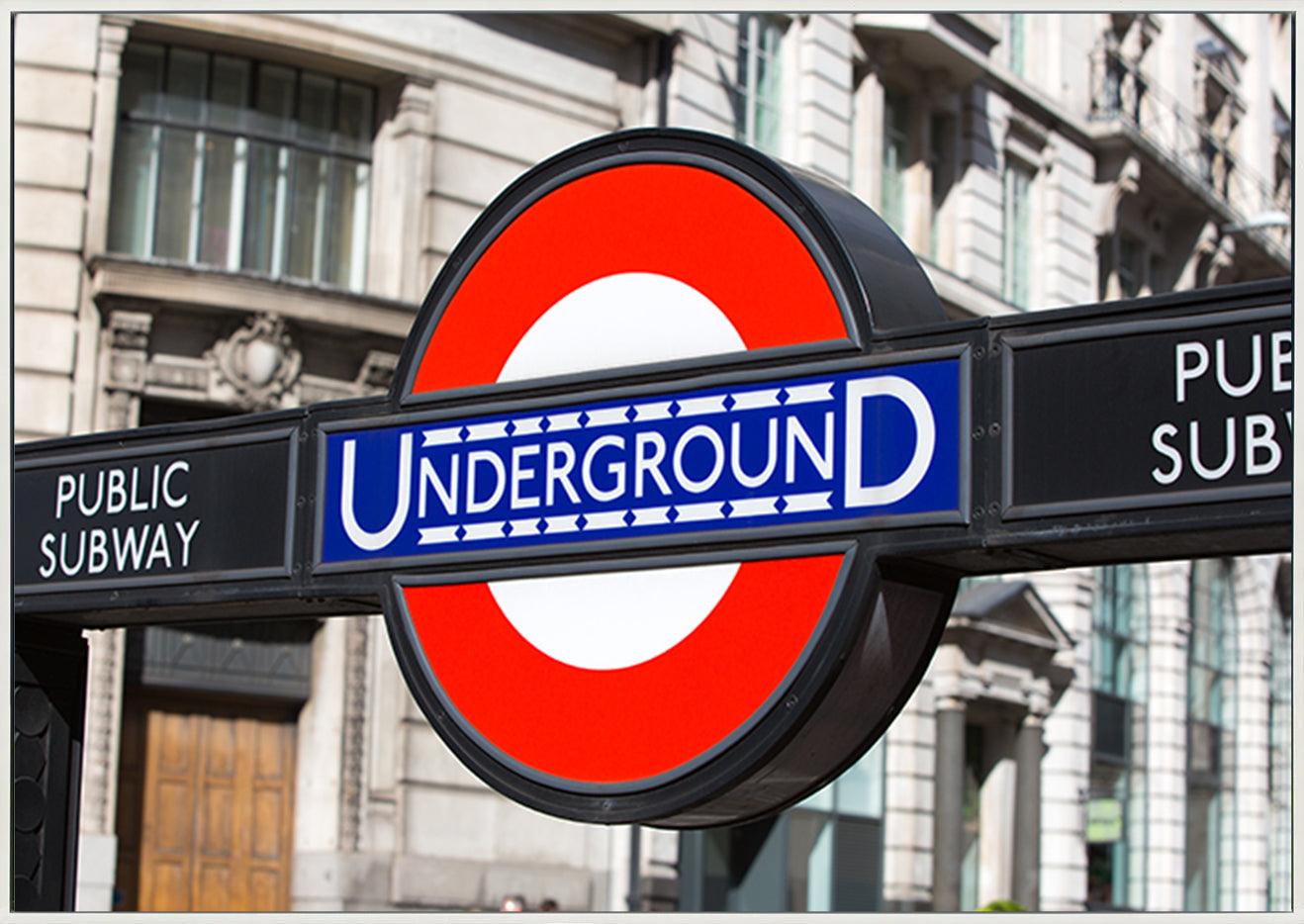 a10485955d ratio  copy.66 Underground sign London - ArtFramed