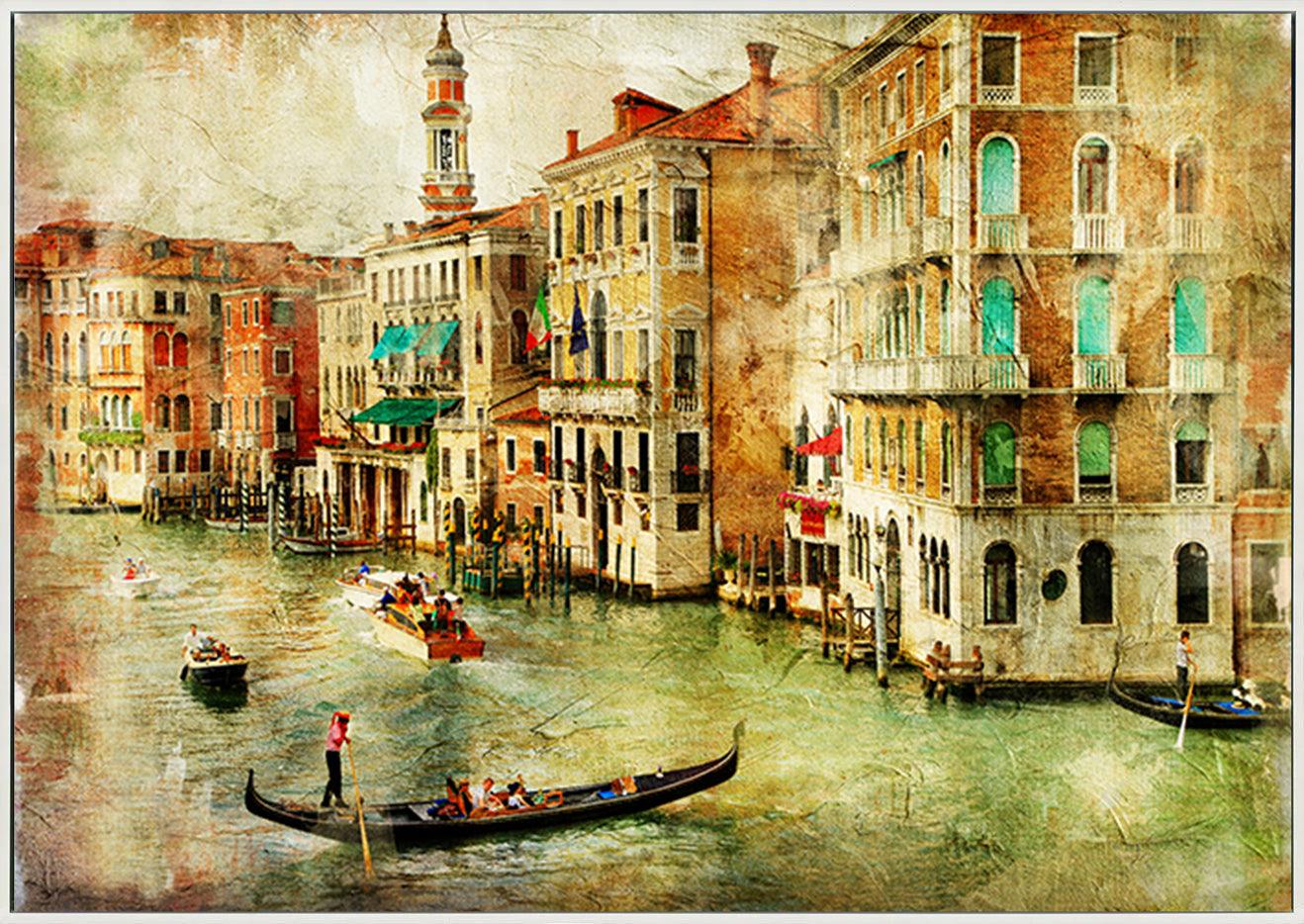 a13049271s amazing Venice - artwork in painting style copy - ArtFramed