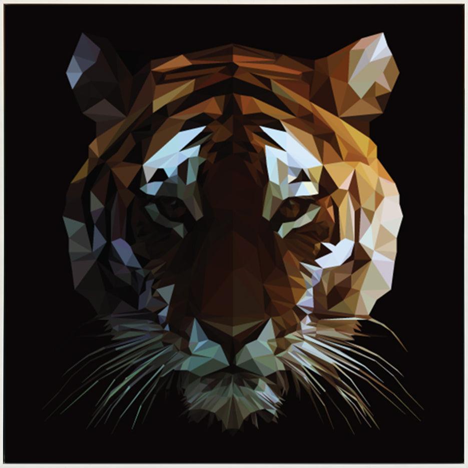 a17493250b tiger illustration - ArtFramed