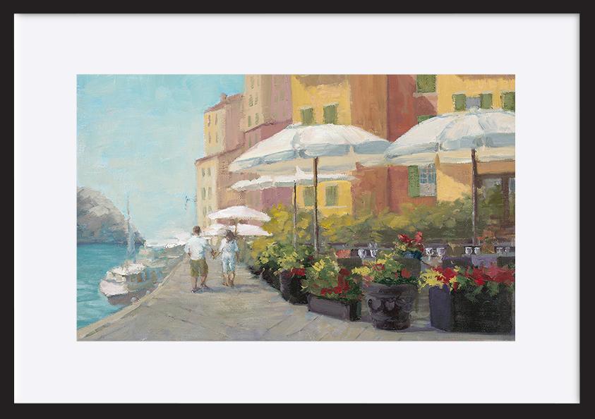 AIM AB9585 Lakeside Morning II, by Jill Schultz McGannon, available in multiple sizes - ArtFramed