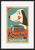 AL JOEAND116835 K9 Crunchies vintage dog food - ArtFramed