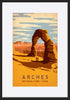 AL JOEAND 116275 VINTAGE ARCHES IDAHO USA - ArtFramed