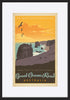 AL JOEAND 116752 VINTAGE ADVERTISING 12 APOSTLES GREAT OCEAN ROAD VICTORIA AUSTRALIA - ArtFramed