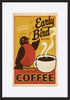 AL JOEAND 116831 VINTAGE ADVERTISING EARLY BIRD COFFEE - ArtFramed