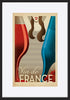 AL JOEAND 116844 VINTAGE ADVERTISING VIN DE FRANE WINE - ArtFramed