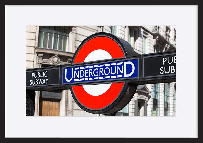 a10485955d ratio  copy.66 Underground sign London - ArtFramed