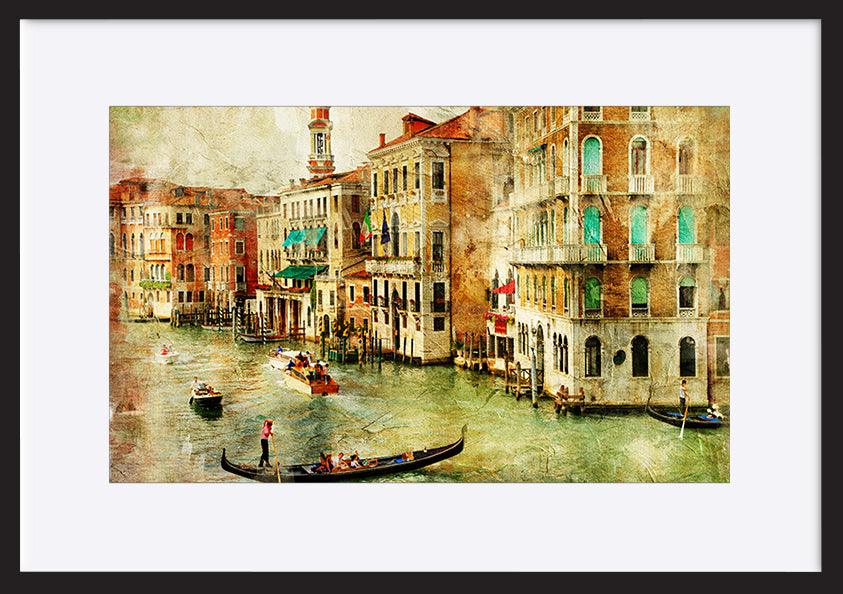 a13049271s amazing Venice - artwork in painting style copy - ArtFramed
