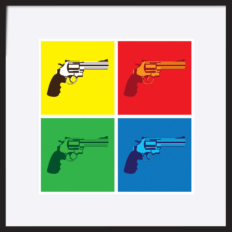 Pop Roll Revolver Pop Art – ArtFramed