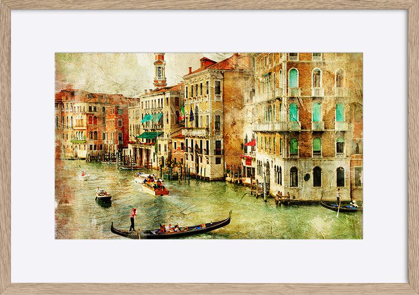 a13049271s amazing Venice - artwork in painting style copy - ArtFramed