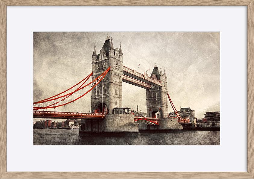 a62125291s Tower Bridge in London England the UK copy - ArtFramed