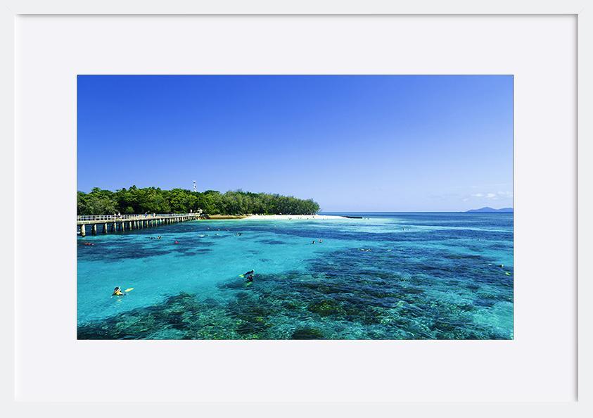 75599944 Great Barrier Reef, Queensland copy - ArtFramed