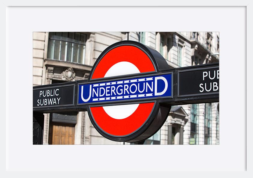 a10485955d ratio  copy.66 Underground sign London - ArtFramed