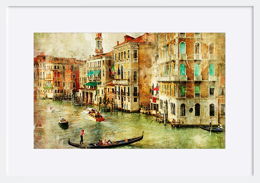a13049271s amazing Venice - artwork in painting style copy - ArtFramed