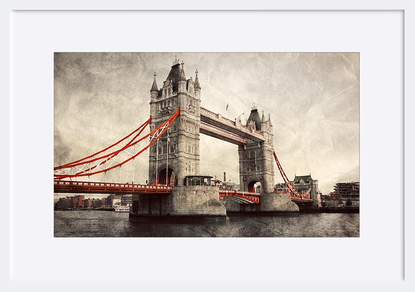 a62125291s Tower Bridge in London England the UK copy - ArtFramed